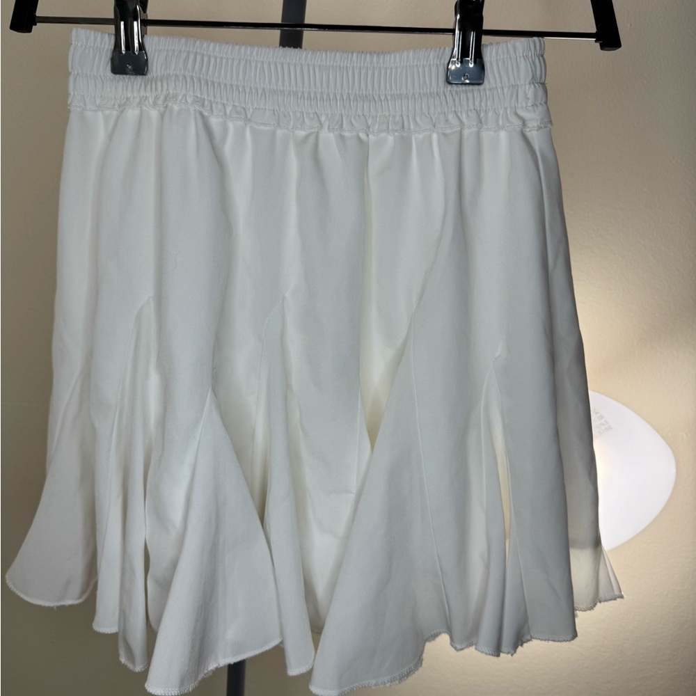 & Other Stories White Skater Skirt